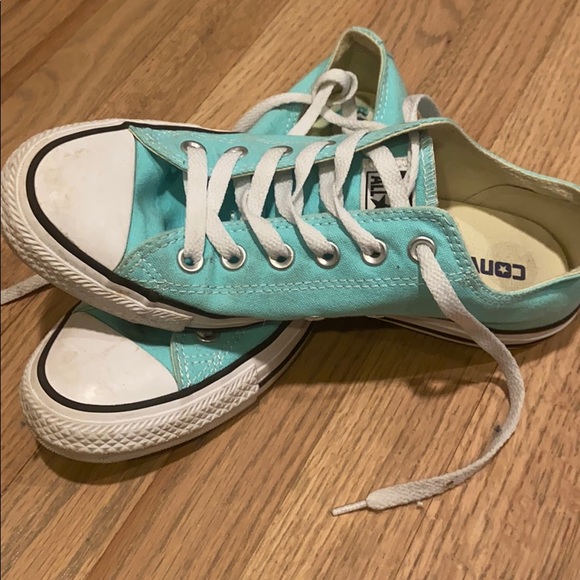 Converse Shoes - Mint Green Converse